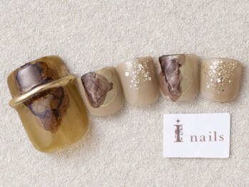 アイネイルズ 三宮店(I nails)/ピスタチオブラウンインク