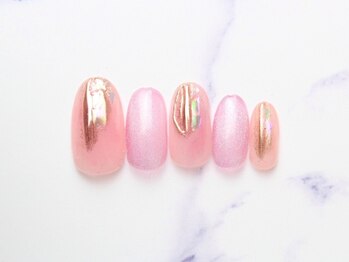 池袋ネイルサロン イイネイル(Ee-Nail)/シンプルニュアンス初回￥6980