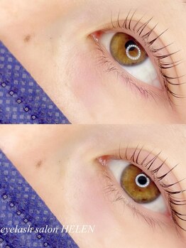 ヘレン(HELEN)の写真/ナチュラル派の方は【まつ毛パーマ】華やか派の方には【バインドロック】あなたの"なりたい目元"を叶えます