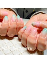 デジャヴ(Dejavu)/春カラーのデザインネイル