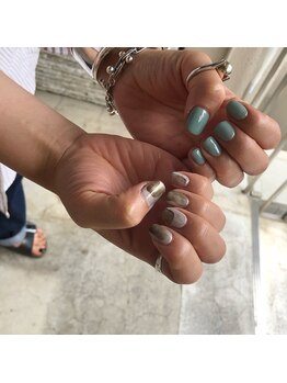 ネイルスペース ジェイズ ピンキー(NAIL SPACE J's PINKY)/アシメ