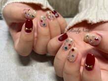 ルディーネイル(Rudy Nail)/宝石ネイル
