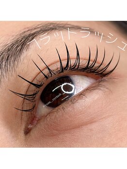 キュア ネイル・アイラッシュ(cure)/フラットラッシュ/yuzu