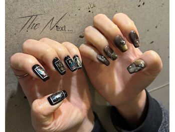 ザネクストキタホリエ(The Next...kitahorie)/アシメ 持ち込み ブラック