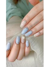 ミモザ 吉祥寺(Mimosa)/春乳白色ベイビーブルー