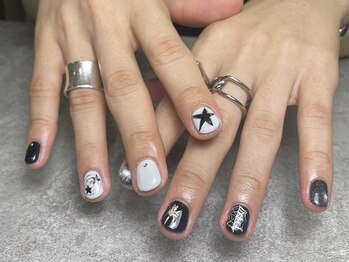 オムネイル 渋谷(HOMME NAIL)/定額デザイン ¥7.100