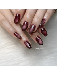 奥行きボルドーマグネット