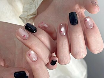 Lumi Nail 大宮東口店 ～韓国ネイル・ワンホンネイル・スカルプネイル～/バイカラー