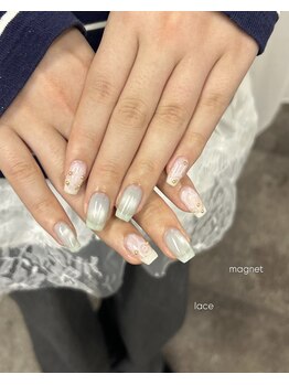 lace magnet〈5本アート〉