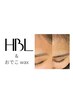 【新規限定◎】 HBL ・眉毛WAX×おでこWAX ¥4300