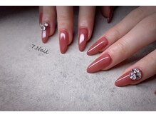 ナナネイル(7.Nail)/Vカットストーンネイル
