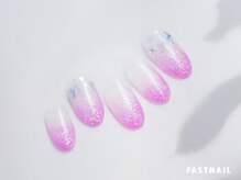 ファストネイル ロコ 春日店(FASTNAIL LOCO)/紫陽花ネイル【11903】