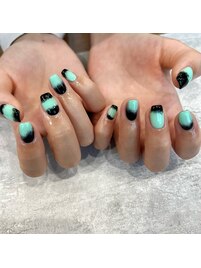 ミント×ブラック by阿部
