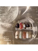 エヌエープラスネイル 西葛西店(Na+nail)/9.10月monthly design