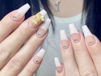 ウサギネイル 新大久保店(usagi nail)/フレンチネイル