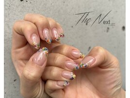 春ネイル　フラワーネイル