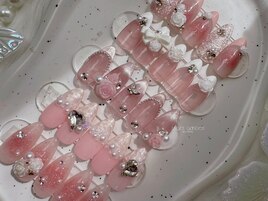 ブライダルネイル￥18980☆