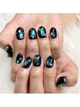 マイオティック ネイル(miotic nail)/ブルーブラックマグネット