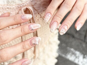 さくらんぼネイル