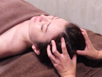 キズキ 高宮店(KIZUKI)の写真/日頃の疲れを癒すヘッドスパ◎国家資格者が叶える、肩こり・首こり・眼精疲労ケア体験♪