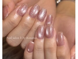 マグネット×フラッシュネイル