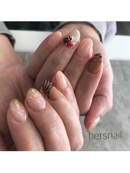 ベベ 伊丹店(BeBe)/チョコネイル