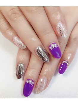 ビューティーネイル(Beauty Nail)/ミラーネイル