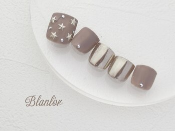 ネイルサロン ブランロール 白金店(Nail Salon Blanl'or)/FOOT ROCKスター☆ N¥9,090