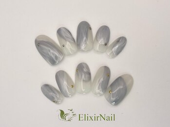 エリクサーネイル 神田(Elixir Nail)/シンプル / クーポン使用