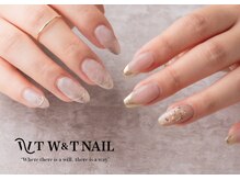 ダブティーネイル(W &T Nail)の雰囲気（WTの月変わり定額デザインはシンプルめとトレンドの２パターン♪）