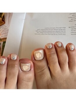 ミールネイル(mir nail)/foot×nuance