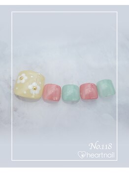 はあとねいる 立川店/フットネイル：No.118
