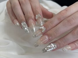 ガラスフレンチ×埋め尽くし