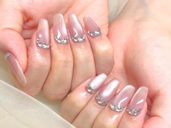 ナイスネイル 桂店の写真/【全メニューオフ込み価格★パラジェル取扱】大人気の持ち込みデザインコースがオフ込み￥5,990[桂]