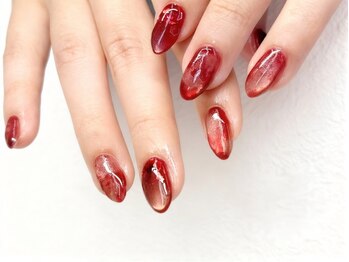 ソネルサロン 駒込店(SONEL SALON)/赤マグ×アート