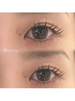 リアイズ 楽々園店(R:eyes)/束感まつ毛パーマ