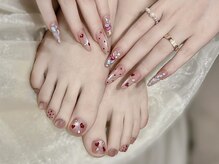 フットネイル人気サロン◎夏も可愛い足元♪ハンド＆フットクーポンあり◎お得に♪