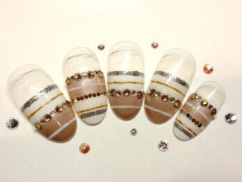 ピアーノ 瑞江店(piano)/ボーダーネイル