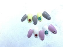 ブリオン 六本松店(Bullion)/幸せのてんとう虫ネイル