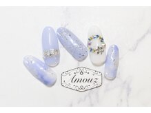 アモウズ(Amouz)/定額【テーマ:アイスブルー】3