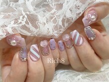 ネイルアンドまつげエクステ リッチエイト 原宿店(Rich8)/ゆめかわキャンディーネイル