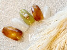 ボネール(nail ＆ eyelash Bounail)/べっこう　ニュアンス