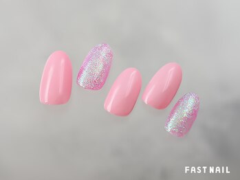 ファストネイル ロコ 春日店(FASTNAIL LOCO)/冬のシンプルネイル【11989】