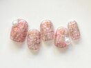 ニュアンスチェックネイル