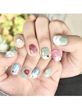 ティー クリア ネイルアンドアイラッシュ 中島店(T.Clear Nail & Eyelash)/くまさんネイル