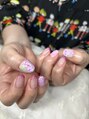 エル(Ailes)&nbsp;6月は紫陽花ネイル