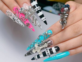 ベルネイル 池袋(Belle Nail)/パーツロングネイル