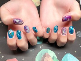 個性派ネイル