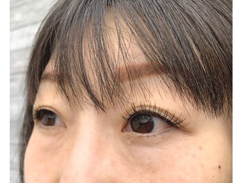 パールアイラッシュ(Pearl eye lash)/Cカール　真ん中12、目尻13