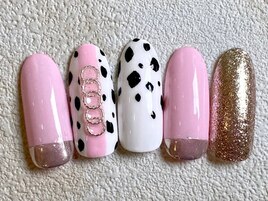 ダルメシアンネイル